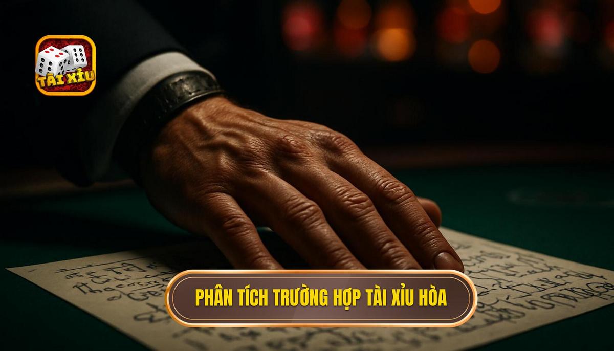 Phân tích các trường hợp điển hình khi gặp tài xỉu hòa