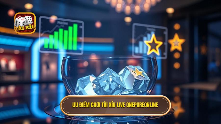 Ưu điểm vượt trội khi chơi Tài xỉu live