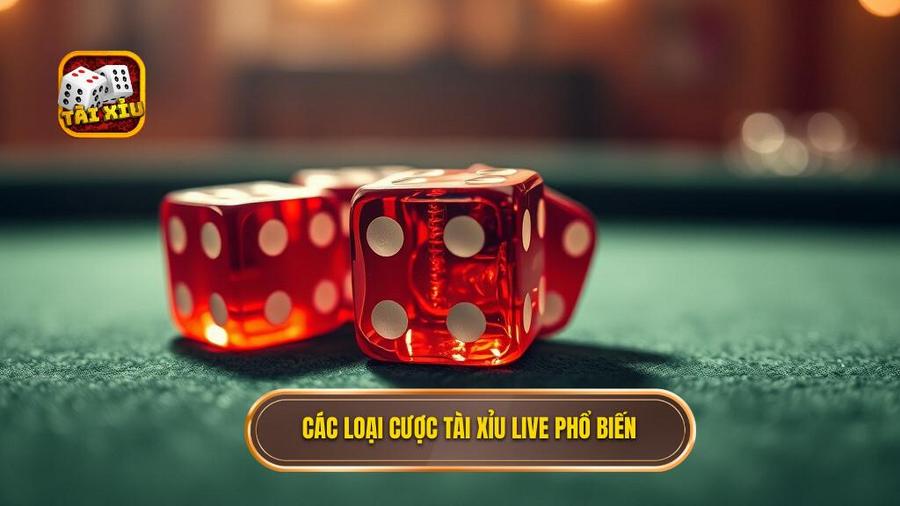 Phân tích các loại hình cược phổ biến trong Tài xỉu live