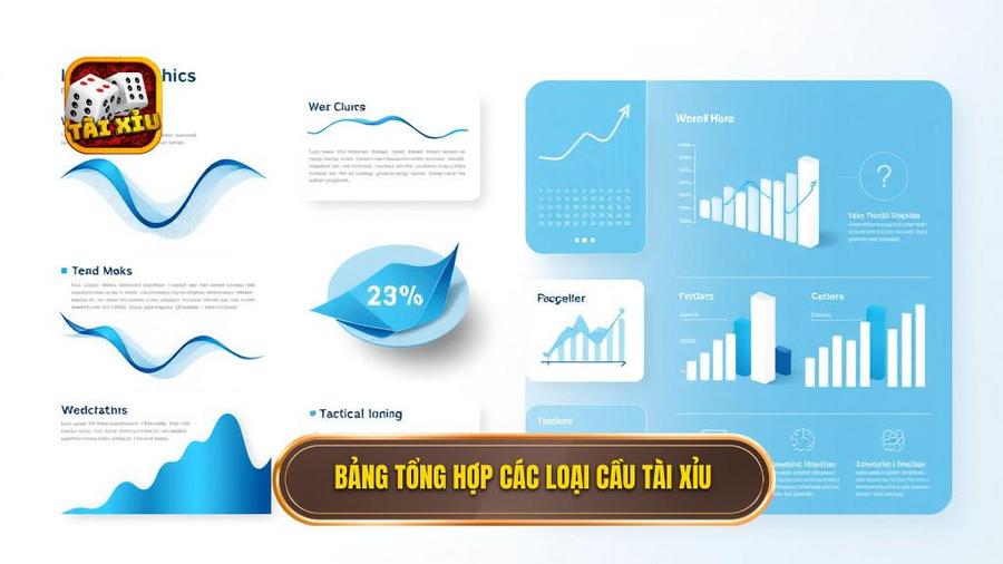 3. Bảng tổng hợp các loại cầu tài xỉu